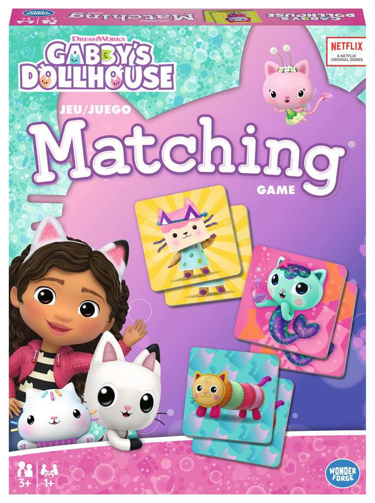 Wonder Forge - Gabby’s Dollhouse Matching Game