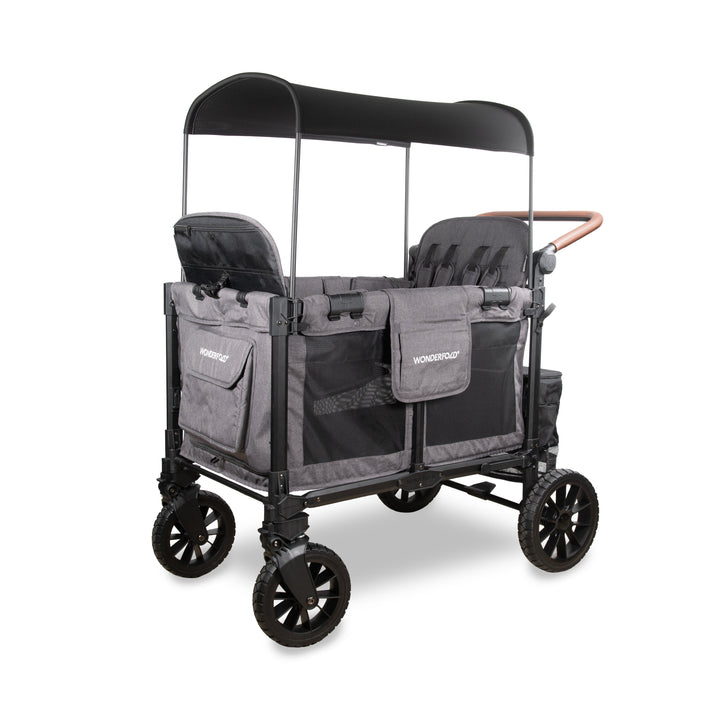 WonderFold - W4 Luxe Pro Quad Stroller Wagon – Little Canadian