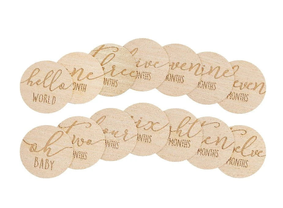 Pearhead - Wooden Milestone Marker Cards
