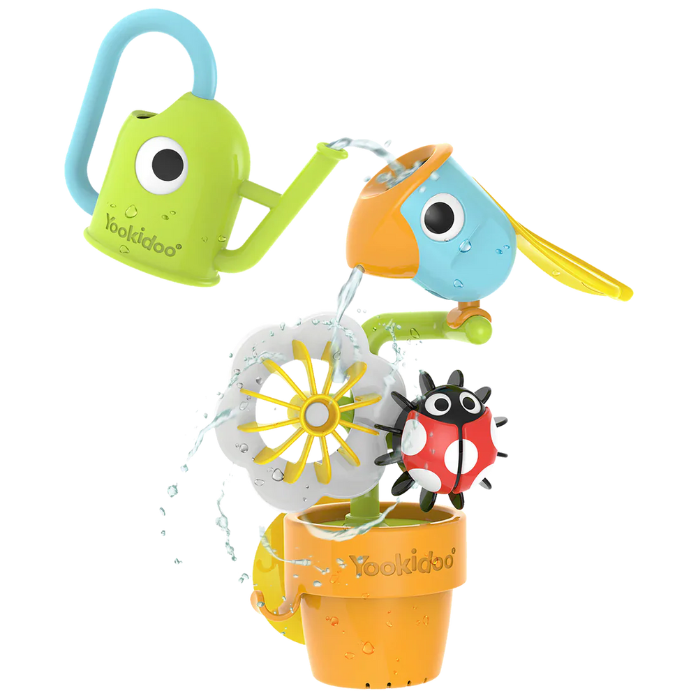 Yookidoo - Pour 'N' Spin Tipping Bird Bath Toy