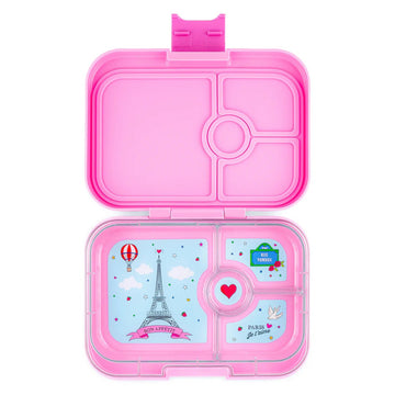 Yumbox - 4-Compartment Leakproof Kids Bento Lunch Box Fifi Pink All Feeding