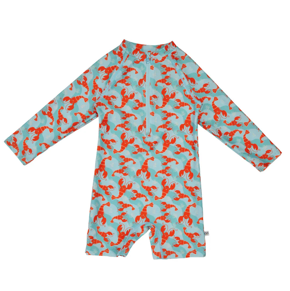 Zoocchini - Rashguard Printed Swimsuit - 1 Piece