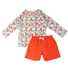 Zoocchini - Rashguard Swim Top + Short Set