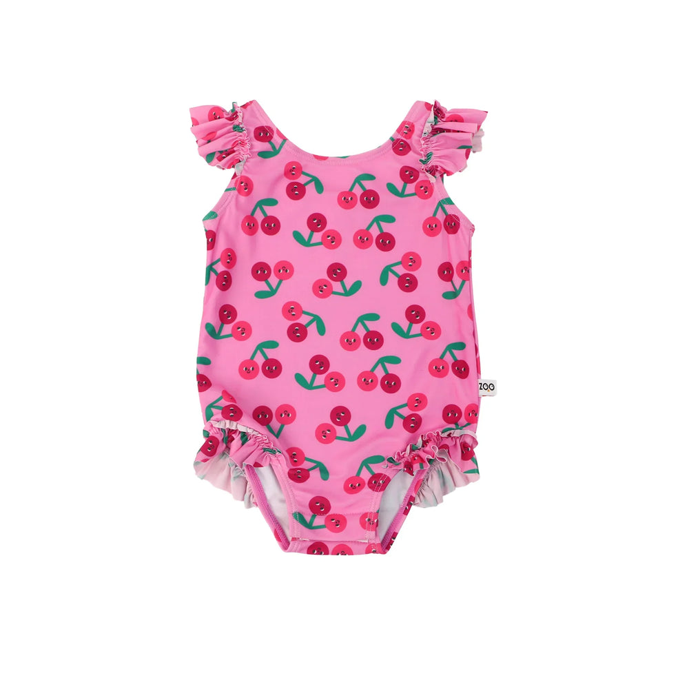 Zoocchini - Ruffled Swimsuit - 1 Piece