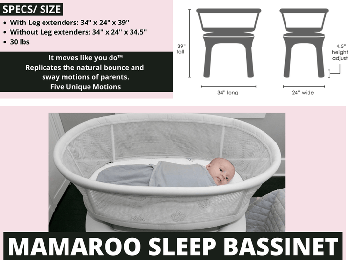 4Moms MamaRoo Sleep Bassinet – Little Canadian - Main Image