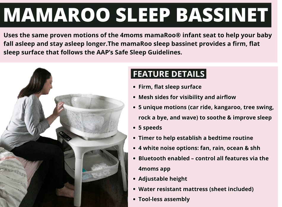 4Moms MamaRoo Sleep Bassinet – Little Canadian