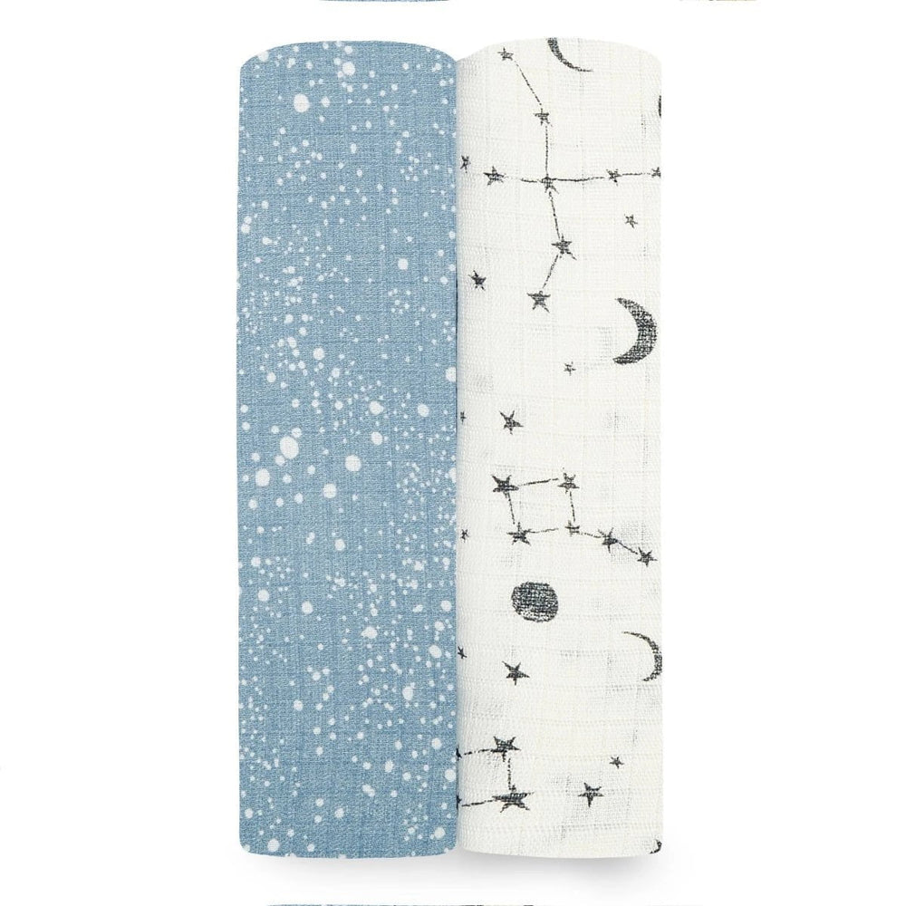 Aden + Anais - Silky Soft Muslin Swaddles (2 pk)