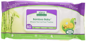 Aleva Naturals - Bamboo Wipes (80pk) Healthcare