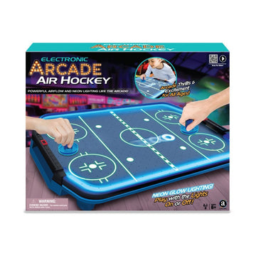 Ambassador - Electronic Arcade Air Hockey (Neon) Activity Toys