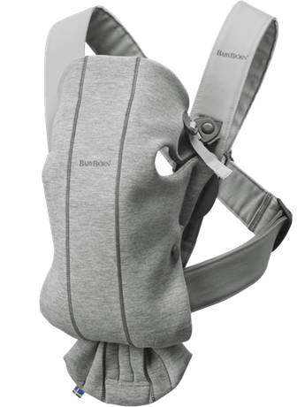 BABYBJORN Baby Carrier Mini 3D Jersey Light Grey