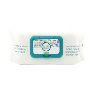 Baby Boo Bamboo - Biodegradable Bamboo Baby Wipes - 80ct Healthcare