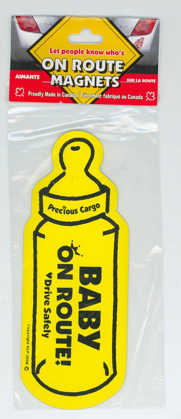 Baby on Route - Yellow Bottle Car Accessories
