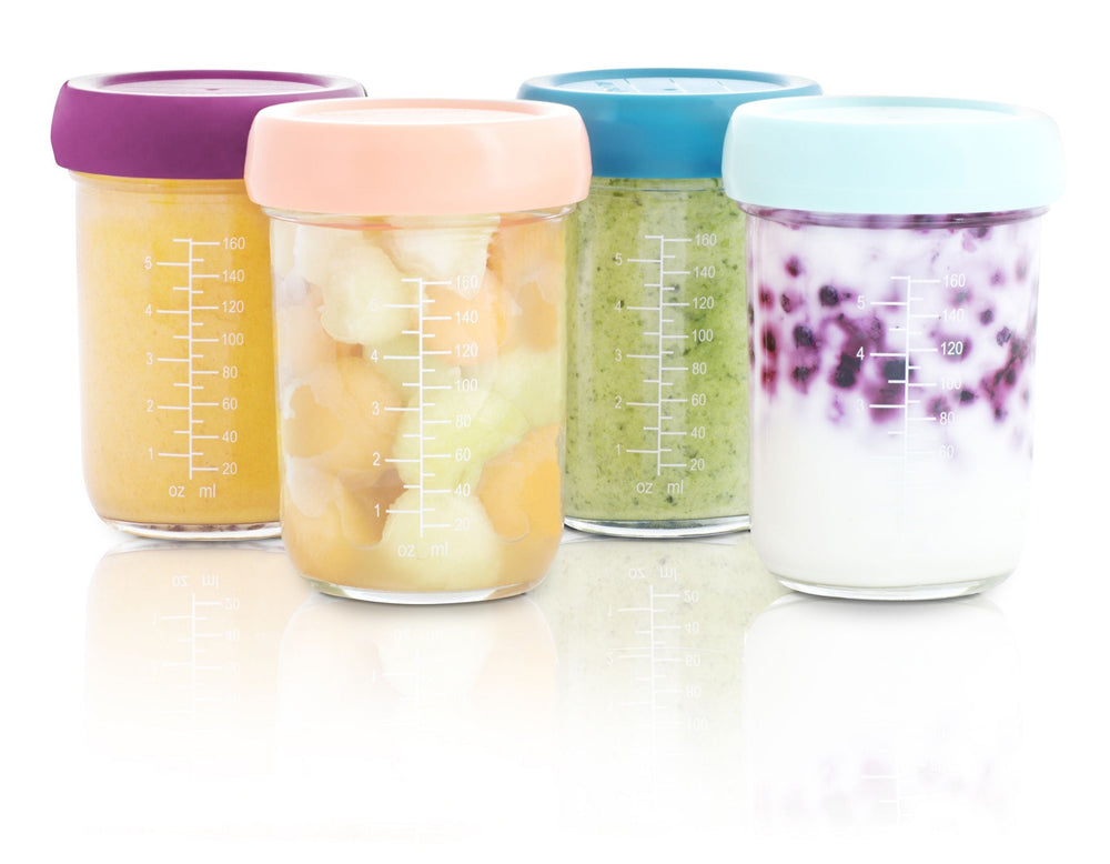 Babymoov - 8 oz. Glass Babybowls Food Storage Set