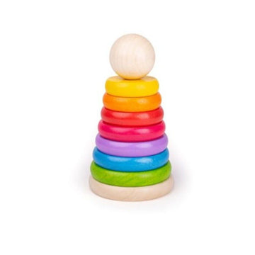 Bigjigs - First Rainbow Stacker Infant Toys