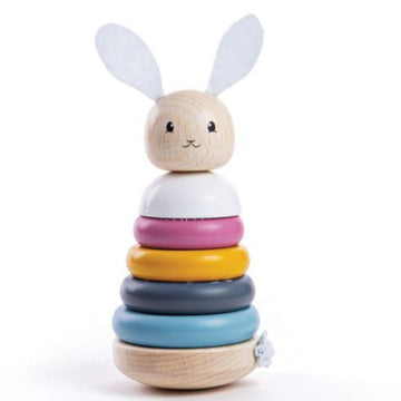 Bigjigs - Rabbit Stacking Rings Infant Toys