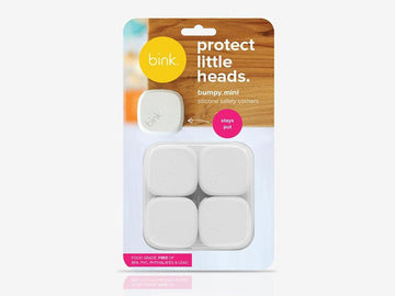 Bink - Bumpy Mini, silicone safety corners 4 pack - white Babyproofing