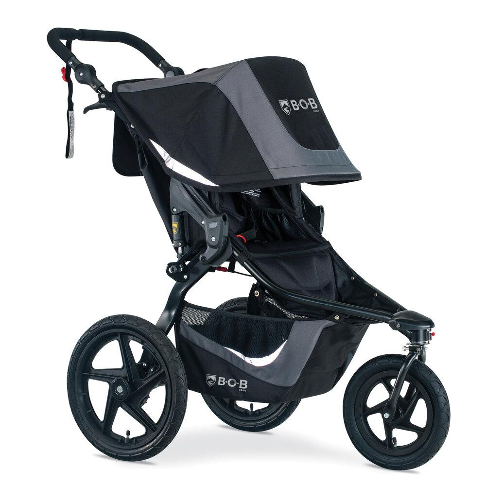 BOB Gear Revolution Flex 3.0 Jogging Stroller Graphite Black