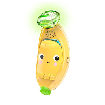 Bright Starts - Babblin’ Banana™ Ring & Sing Activity Toy Toddler Toys