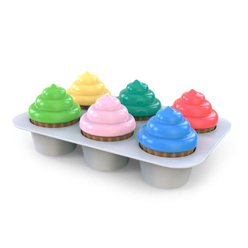 Bright Starts - Sort & Sweet Cupcakes™ Shape Sorting Activity Toy Infant Toys