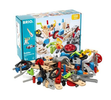 Brio - 136 Pc Builder Construction Set Puzzles