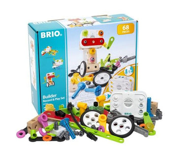 Brio - 68 pc Builder Record and Play Set Puzzles