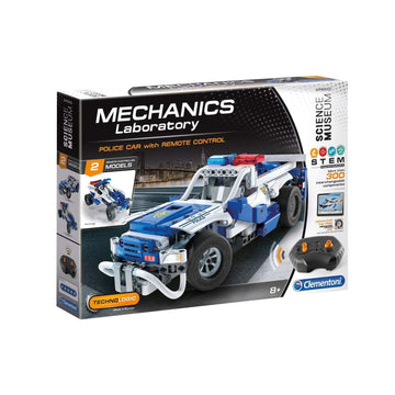 Clementoni - Mechanics Lab Remote Controlled Police Car Toys & Games