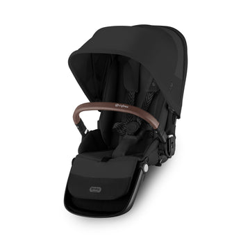Cybex - Gazelle S 2023 Second Seat Moon Black / Brown Bar Baby Stroller Accessories