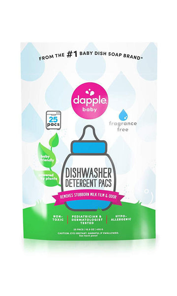 Dapple® Dishwasher Detergent Pacs, Fragrance Free, 25ct All Health & Safety