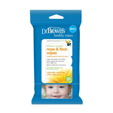 Dr.Brown's - Nose & Face Wipes (30 pk) All Bath & Potty