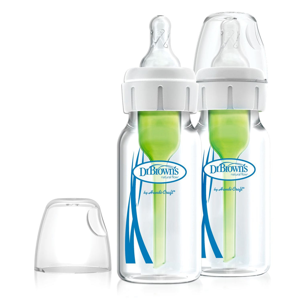 Dr. Brown's - Options+ Anti-Colic Narrow Glass Bottles - 2pk/4oz