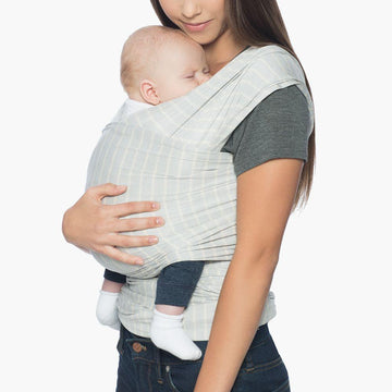 ErgoBaby - Aura Baby Wrap Grey Stripes Baby Carriers