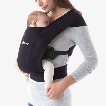 ErgoBaby - Embrace Baby Carrier Pure Black Baby Carriers
