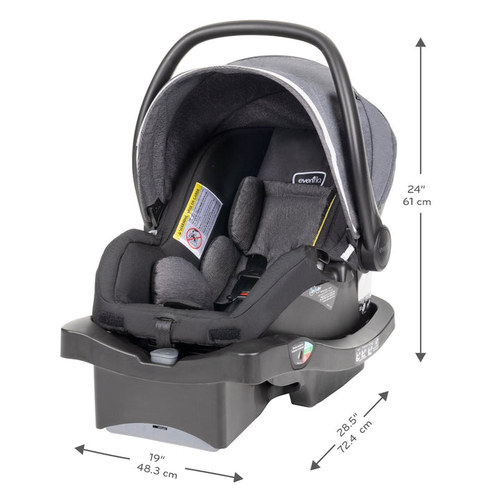 evenflo litemax infant car seat Evenflo