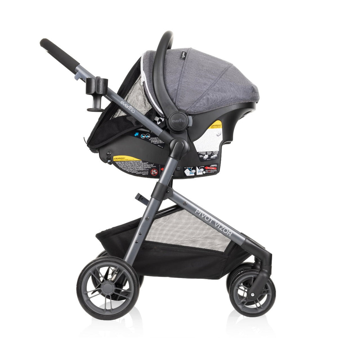 evenflo pivot vizor car seat base Evenflo