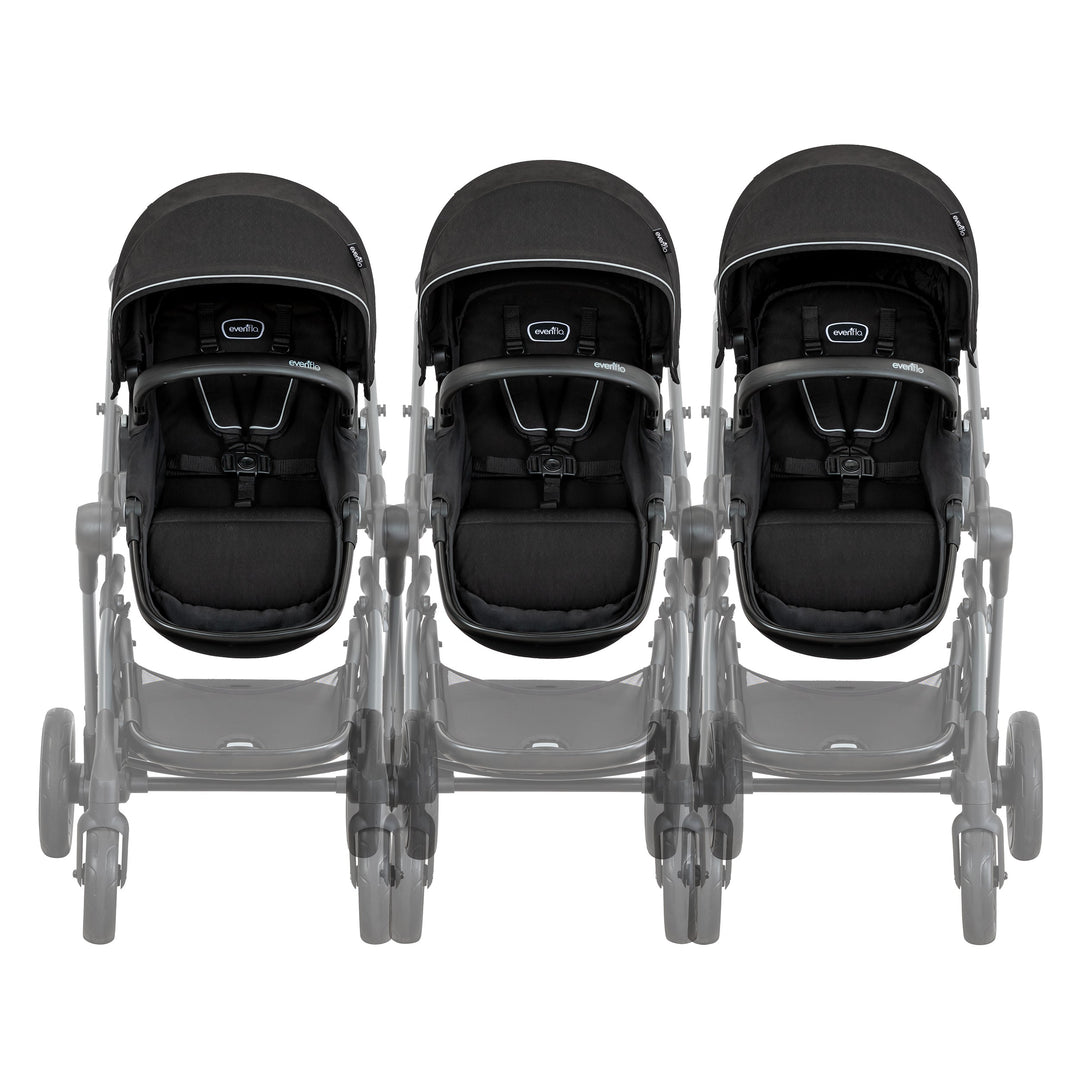 umbrella stroller for infant Umbrella X17 Pro Max 3-in-1 Stroller & Car Seat | Black