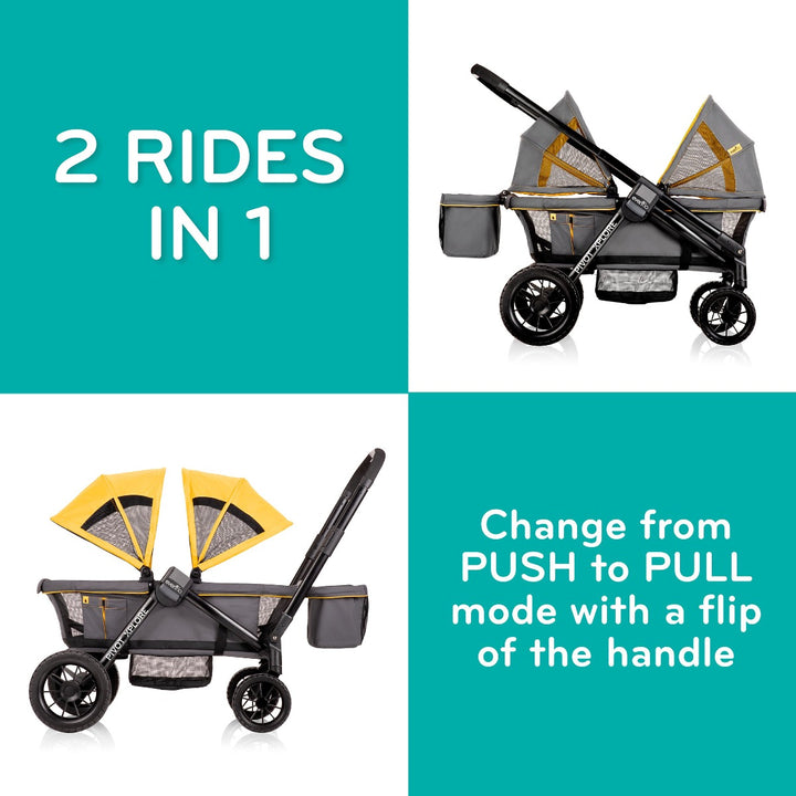 Evenflo Pivot Xplore All-Terrain Stroller Wagon – Little Canadian