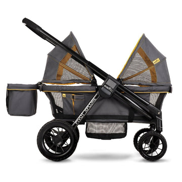 Evenflo - Pivot Xplore All-Terrain Stroller Wagon Adventurer Gray All Strollers
