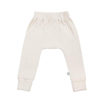 Finn + Emma - Basics Pants 0-3M / Ivory Unisex Clothing
