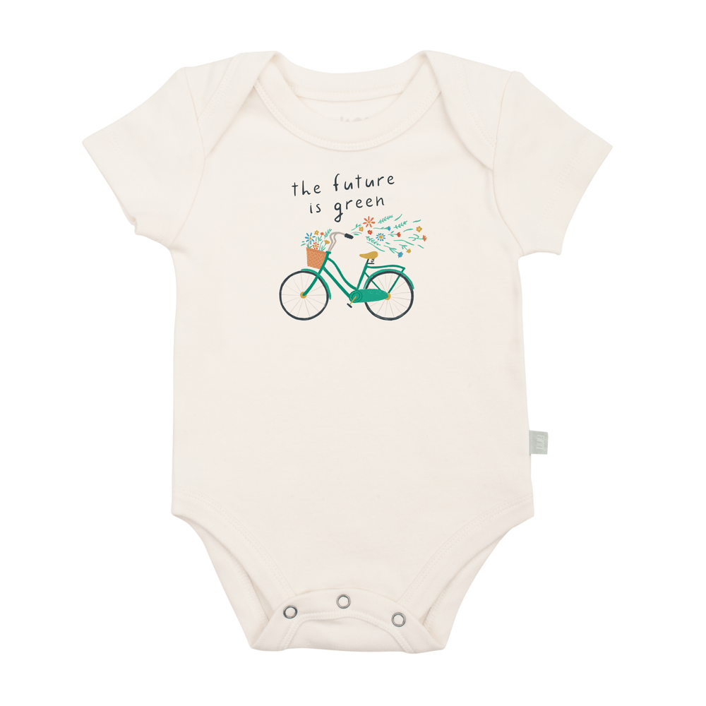 Finn + Emma - Future is Green Graphic Bodysuit