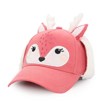 Flapjacks - 3D Caps with Earflaps - Deer (2-4Y) Baby & Toddler Hats