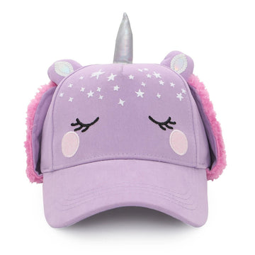 Flapjacks - 3D Caps with Earflaps - Unicorn (2-4Y) Baby & Toddler Hats