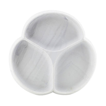 Glitter & Spice - Silicone Suction Plate Marble All Feeding