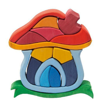 Gluckskafer - 16pc Mushroom House Baby Activity Toys