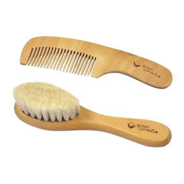 Greensprouts - Baby Brush & Comb Set Natural Healthcare