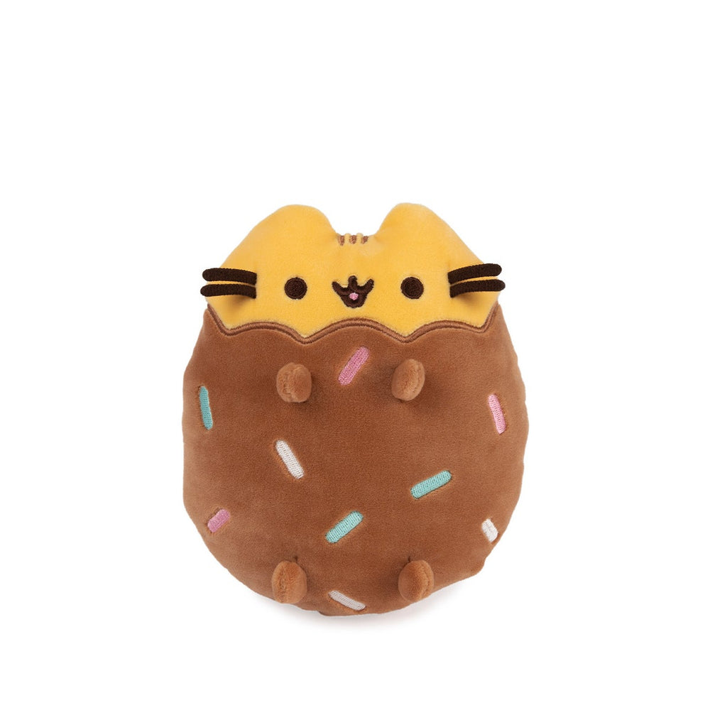 GUND - Pusheen - Chocolate Dipped Cookie Squisheen - 6" Plush Toy