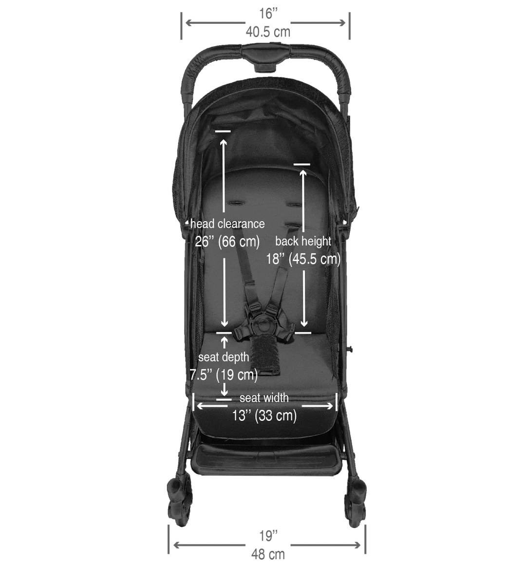 guzzie Guss Oxygen Stroller Little Canadian