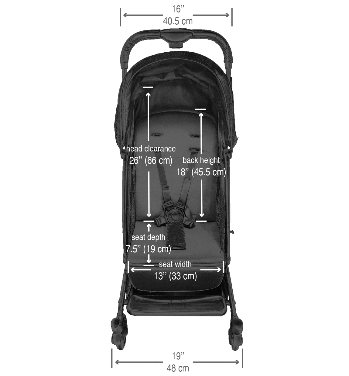 guzzie Guss Oxygen Stroller Little Canadian