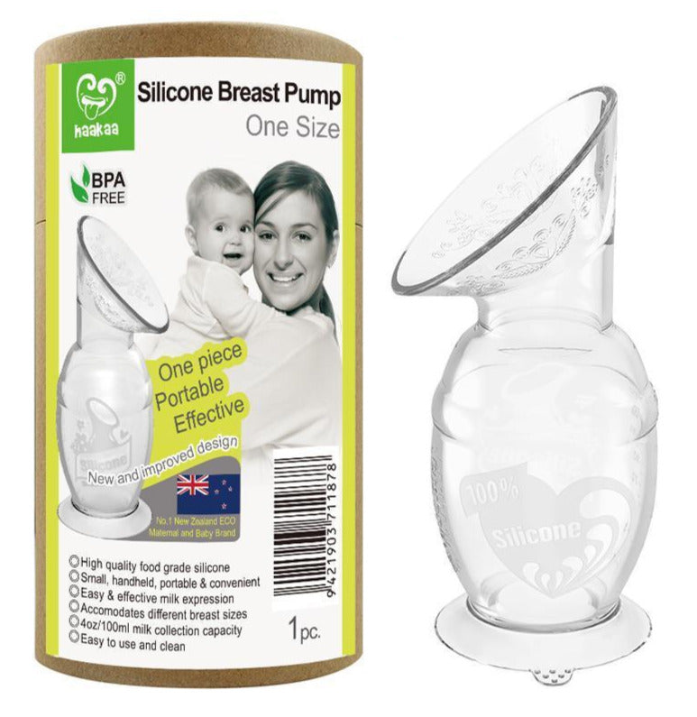 Haakaa - Silicone Breast Pump with Suction Base - Gen. 2