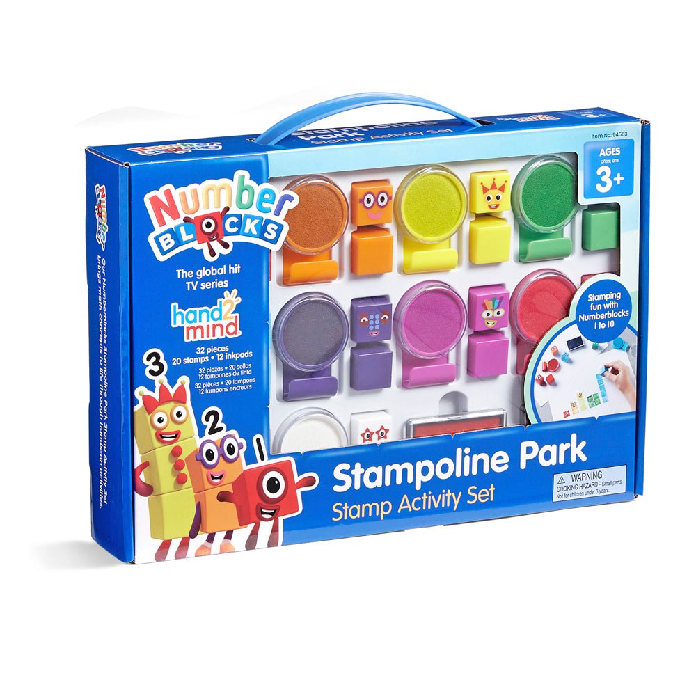 Hand2Mind - Numberblocks Stampoline Park Activity Set