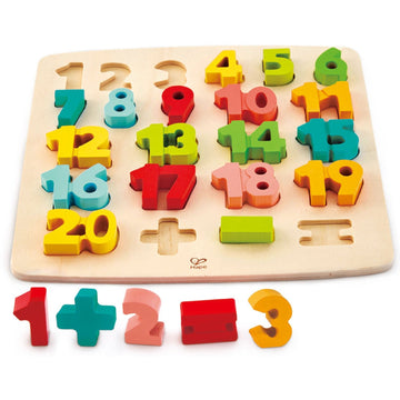 Hape - Chunky Number Math Puzzle Puzzles